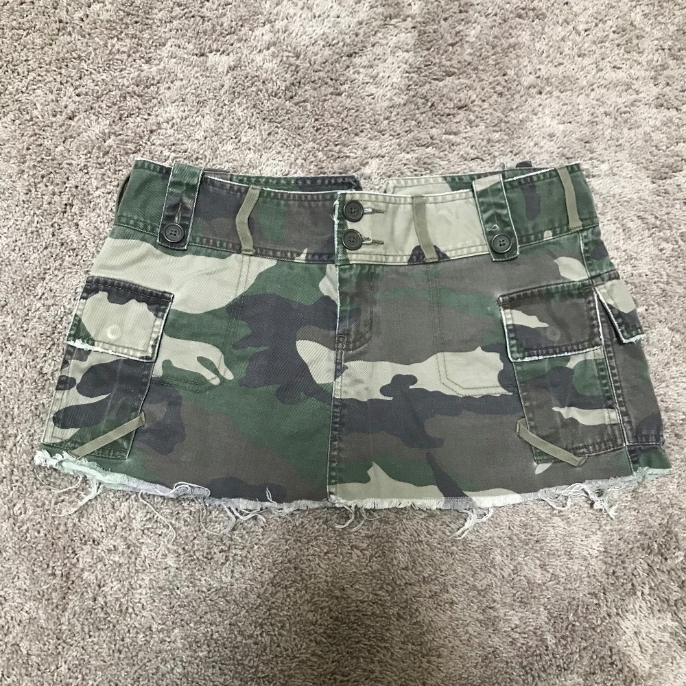 Abercrombie & Fitch Camo Skirt